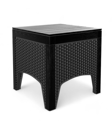 Rattan effect square - effect, garden
