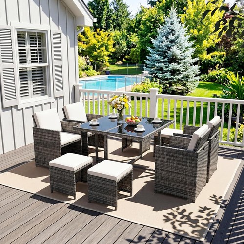Seater cube rattan - seater,