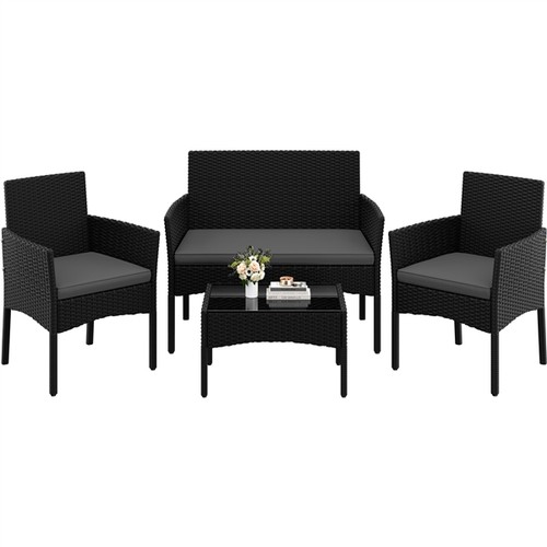 Piece garden sofa set - sofa,