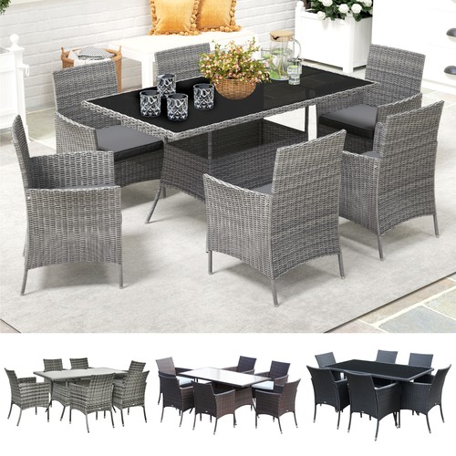 Seater rattan dining - seater,