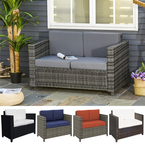 Rattan garden furniture - garden,