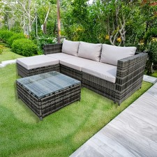 Rattan Garden Furniture Corner