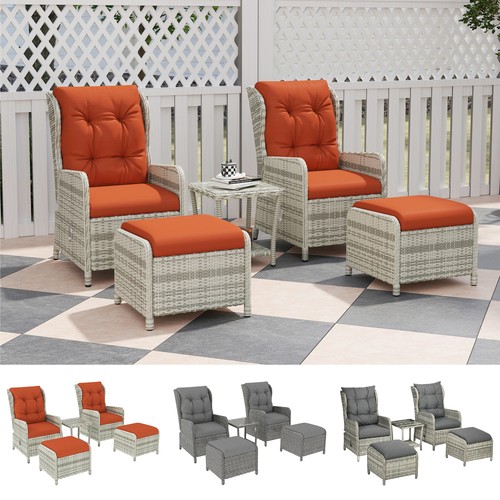 Recliner rattan garden - recliner,