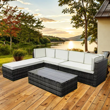 4/6 Seater Rattan Garden