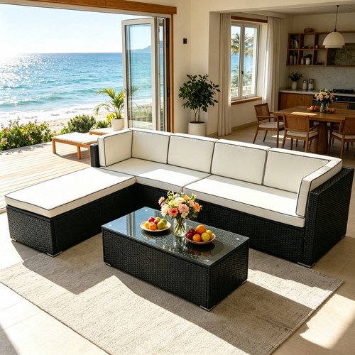 Seater rattan garden - 6,