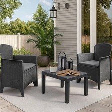 Patio Garden Bistro Set 3PC