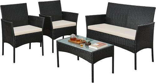 Rattan sofa set - 4, piece