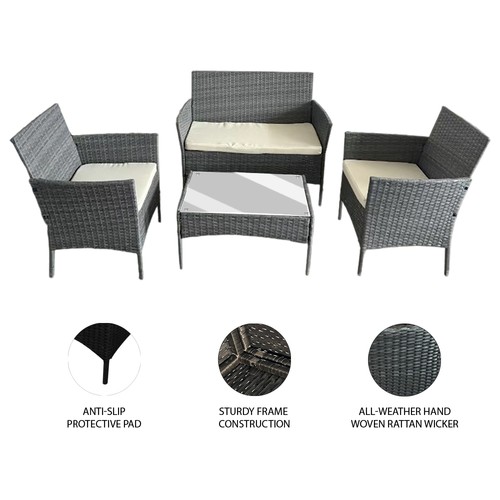 Rattan garden furniture - garden, set