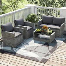 Rattan Garden Furniture Sofa